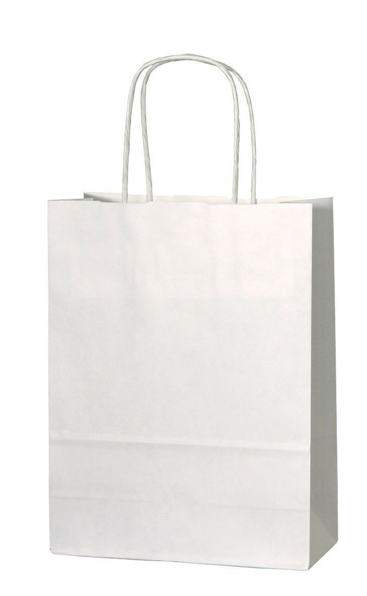 White Tote Paper Bag